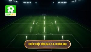 Chiến thuật bóng đá 4-1-4-1 phòng ngự