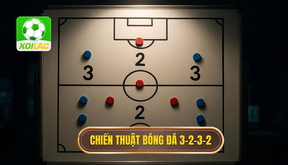 Chiến thuật bóng đá 3-2-3-2