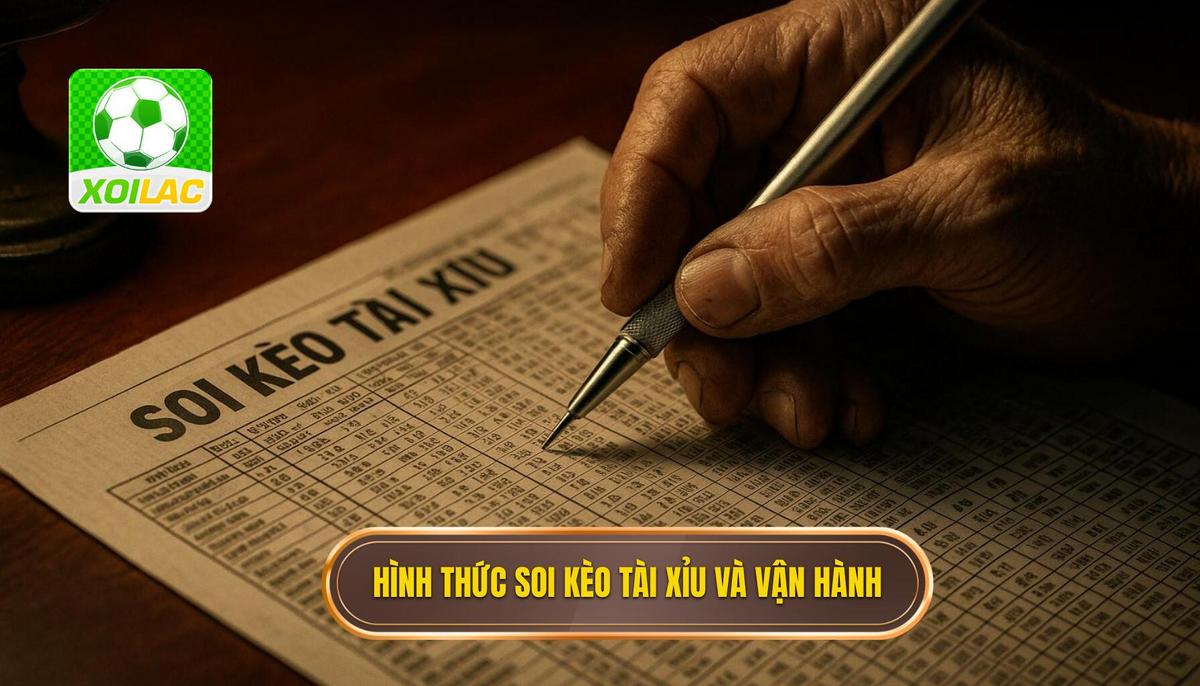 Bản chất của hình thức soi kèo tài xỉu và cách vận hành tỷ lệ