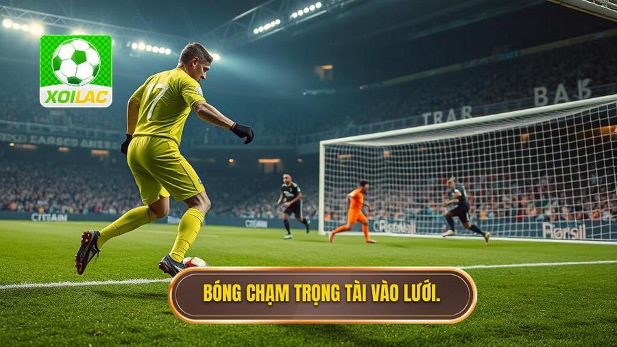 2. Bóng chạm trọng tài vào lưới.