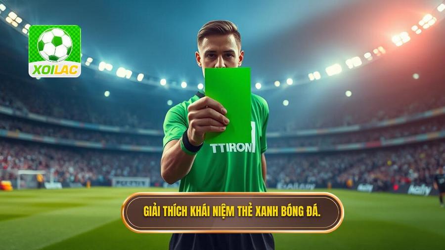 1. Giải thích khái niệm thẻ xanh bóng đá.
