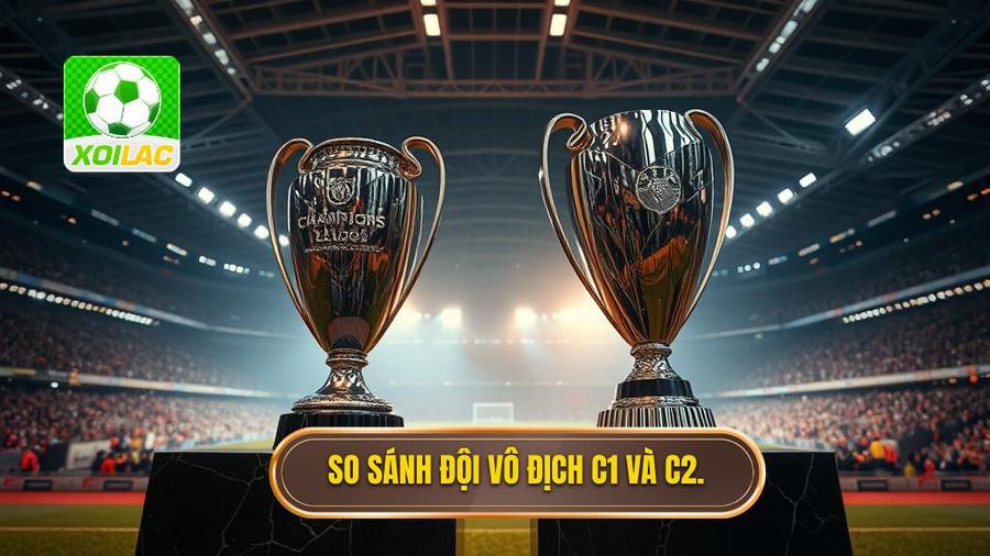 So sánh đội vô địch C1 và C2