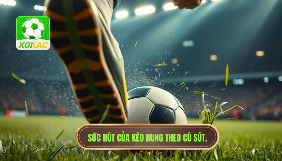 Sức hút của kèo rung theo cú sút