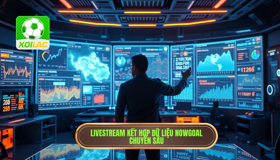 Livestream kết hợp dữ liệu Nowgoal chuyên sâu